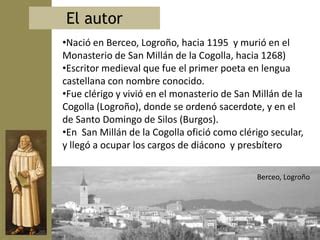 erceo|berceo escritor.
